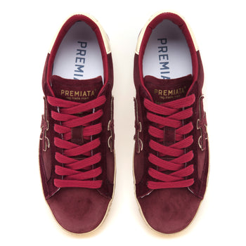 Sneaker Premiata Steven in camoscio - 5