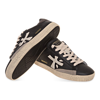 Sneaker Stevend in pelle - 4