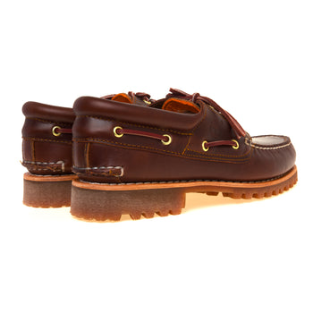 Scarpa da barca Timberland Authentic 3-Eye Lug in pelle - 3