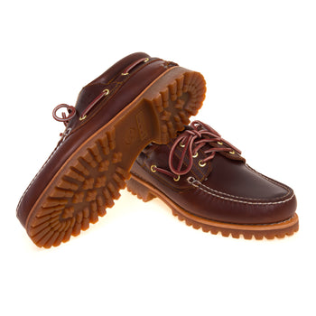 Scarpa da barca Timberland Authentic 3-Eye Lug in pelle - 4