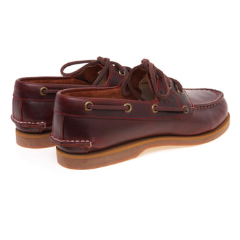Scarpa da barca Timberland Classic in pelle con suola in gomma - 3