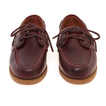 Scarpa da barca Timberland Classic in pelle con suola in gomma - 5