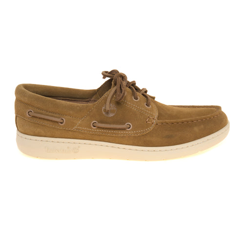 Scarpa da barca Timberland Portofino Pier in camoscio con suola in gomma antiscivolo