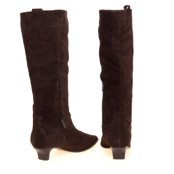Stivale Ash Thore in pelle con tacco 45 mm e zip - 4