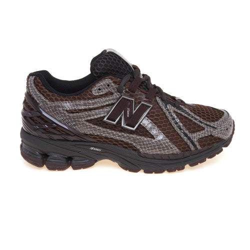 Sneaker New Balance 1906R in ecopelle stampa pitone e tessuto