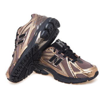 Sneaker New Balance 1906 in ecopelle laminata e tessuto - 4