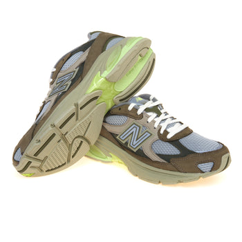 Sneaker New Balance 2010 in nabuck e tessuto - 4