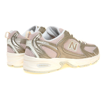 Ginnica New Balance 530 in ecopelle laminata e tessuto - 3