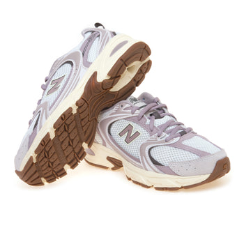 Sneaker New Balance 530 in camoscio e tessuto - 4