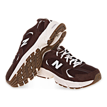 Sneaker New Balance 530 in camoscio e tessuto - 4