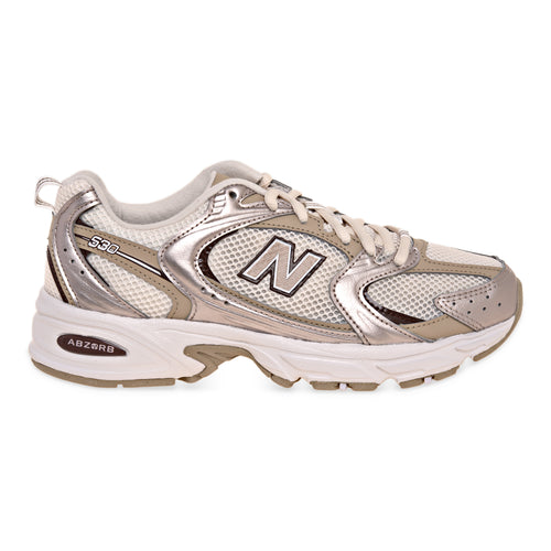 Sneaker New Balance 530 in pelle sintetica e tessuto