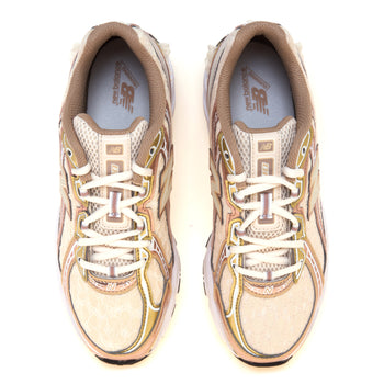 Ginnica New Balance 740 in ecopelle e tessito effetto pizzo ricamato - 5