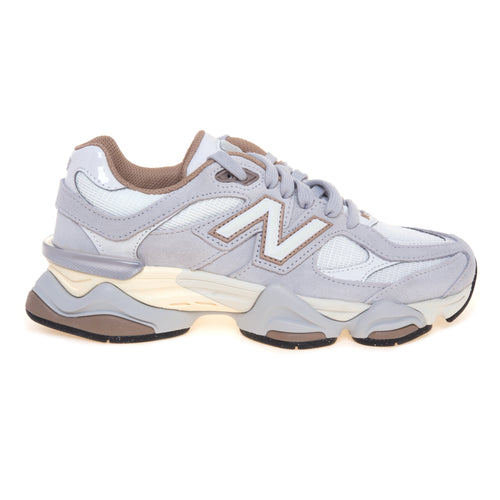 Sneaker New Balance 9060 in camoscio e tessuto - 1