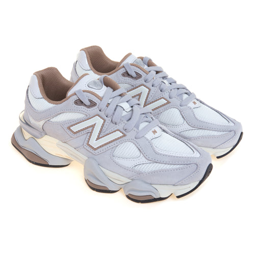 Sneaker New Balance 9060 in camoscio e tessuto - 2