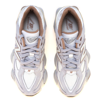 Sneaker New Balance 9060 in camoscio e tessuto - 5