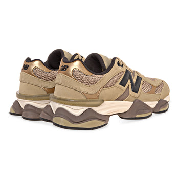 Sneaker New Balance 9060 in camoscio e tessuto - 3