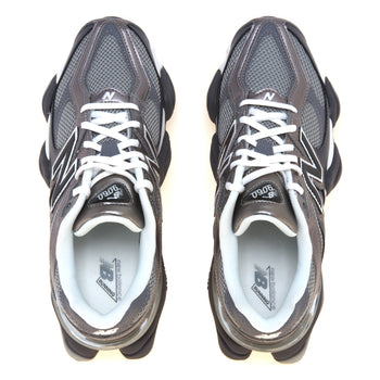 Sneaker New Balance 9060 in ecopelle e tessuto - 5
