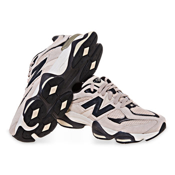 Sneaker New Balance 9060 in camoscio e tessuto - 4