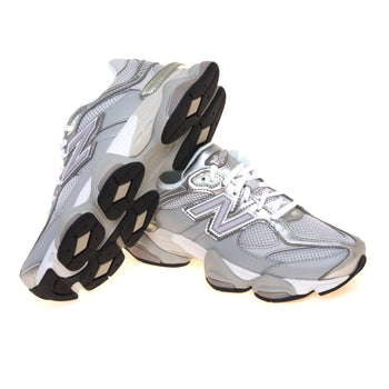 Sneaker New Balance 9060 in ecopelle e tessuto - 4
