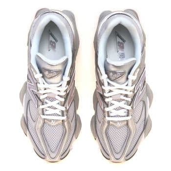 Sneaker New Balance 9060 in ecopelle e tessuto - 5