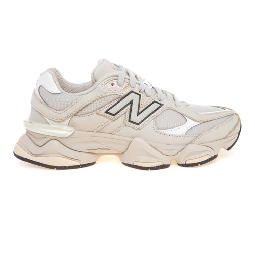 Sneaker New Balance 9060 in nabuck e tessuto