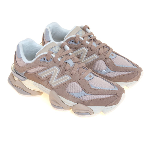 Sneaker New Balance 9060 in camoscio e tessuto - 2