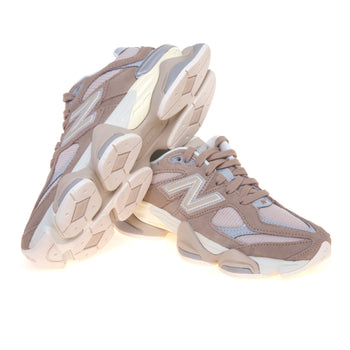 Sneaker New Balance 9060 in camoscio e tessuto - 4