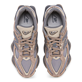 Sneaker New Balance 9060 in camoscio e tessuto - 5