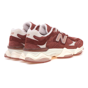 Sneaker New Balance 9060 in camoscio e tessuto  CAFFE' - 3