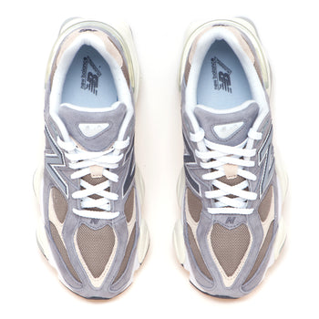 Sneaker New Balance 9060 in camoscio e tessuto - 5