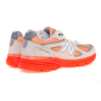 Sneaker New Balance 990v4 in camoscio e tessuto - 3