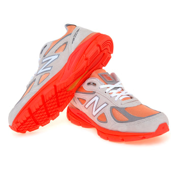 Sneaker New Balance 990v4 in camoscio e tessuto - 4