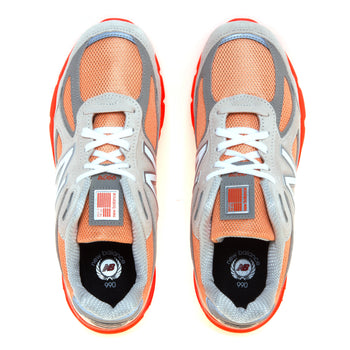 Sneaker New Balance 990v4 in camoscio e tessuto - 5