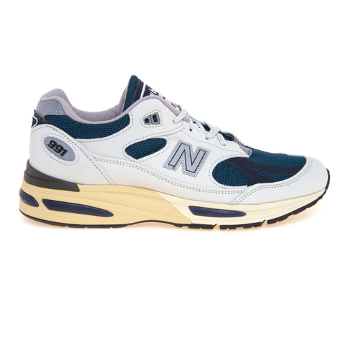 Sneaker New Balance 991v2 in nabuck e tessuto