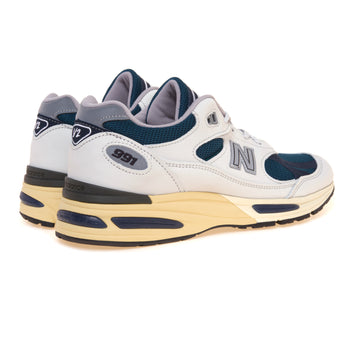 Sneaker New Balance 991v2 in nabuck e tessuto - 3