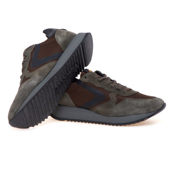 Sneaker Valsport "Magic" in camoscio e tessuto - 4