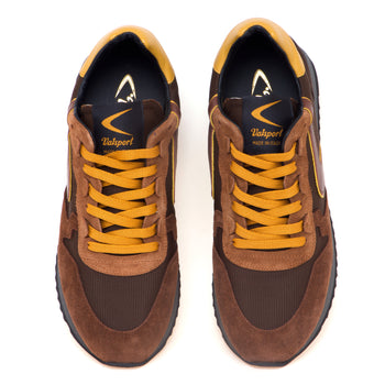 Sneaker Valsport "Magic" in camoscio e tessuto - 5