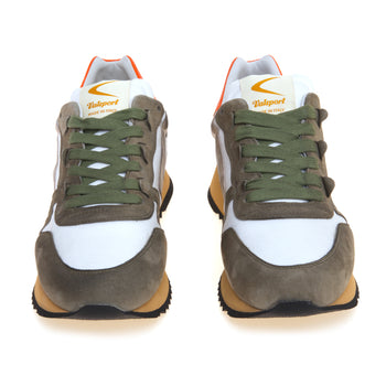 Sneaker Valsport Magic in camoscio e tessuto effetto vintage - 5