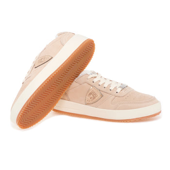 Sneaker Philippe Model "Nice" in nabuk ed ecopelliccia - 4