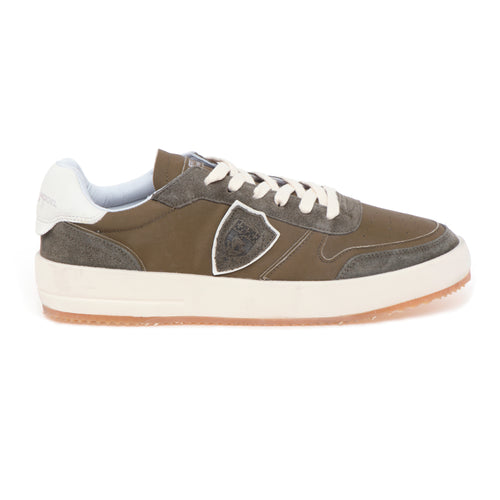 Sneaker Philippe Model "Nice" in pelle e camoscio