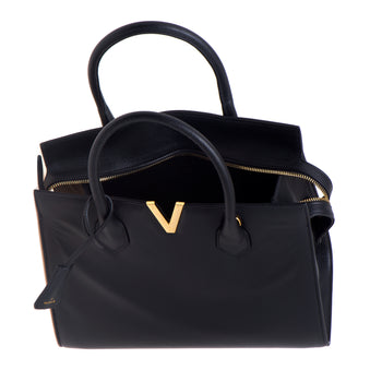 Borsa a mano Via Roma 15 in pelle con tracolla - 3