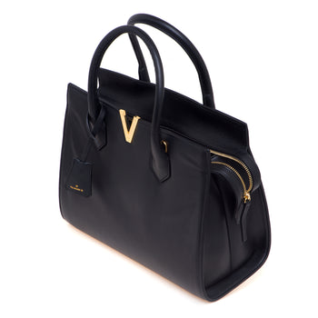 Borsa a mano Via Roma 15 in pelle con tracolla - 4