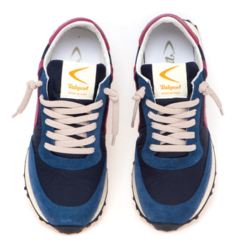 Sneaker Valsport "Start" in camoscio e tessuto - 5