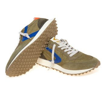 Sneaker Valsport Start in camoscio e tessuto - 4
