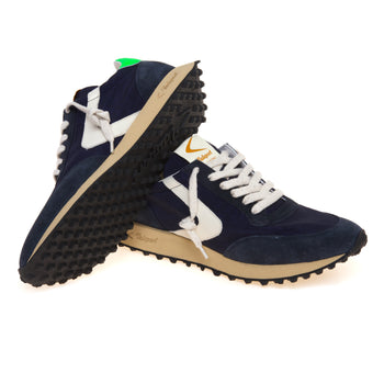 Sneaker Valsport Start in camoscio e tessuto - 4