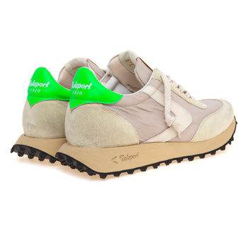 Sneaker Valsport Start in camoscio e tessuto - 3
