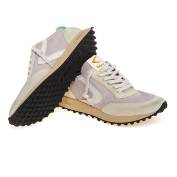 Sneaker Valsport Start in camoscio e tessuto - 4