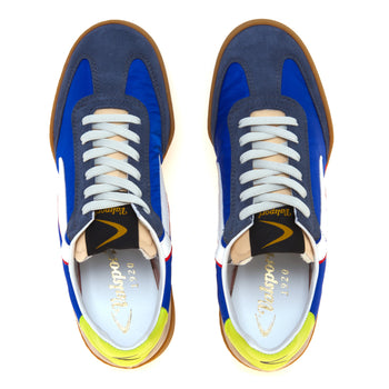 Sneaker Valsport modello Volley in nylon e e camoscio - 5