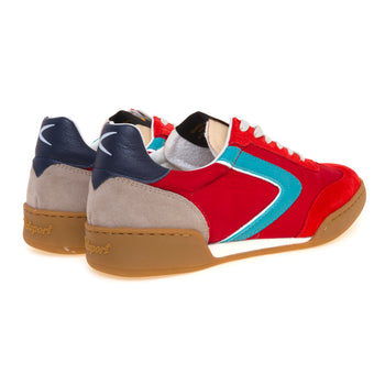 Sneaker Valsport modello Volley in nylon e camoscio - 3
