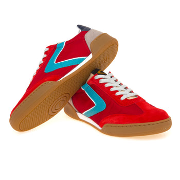 Sneaker Valsport modello Volley in nylon e camoscio - 4
